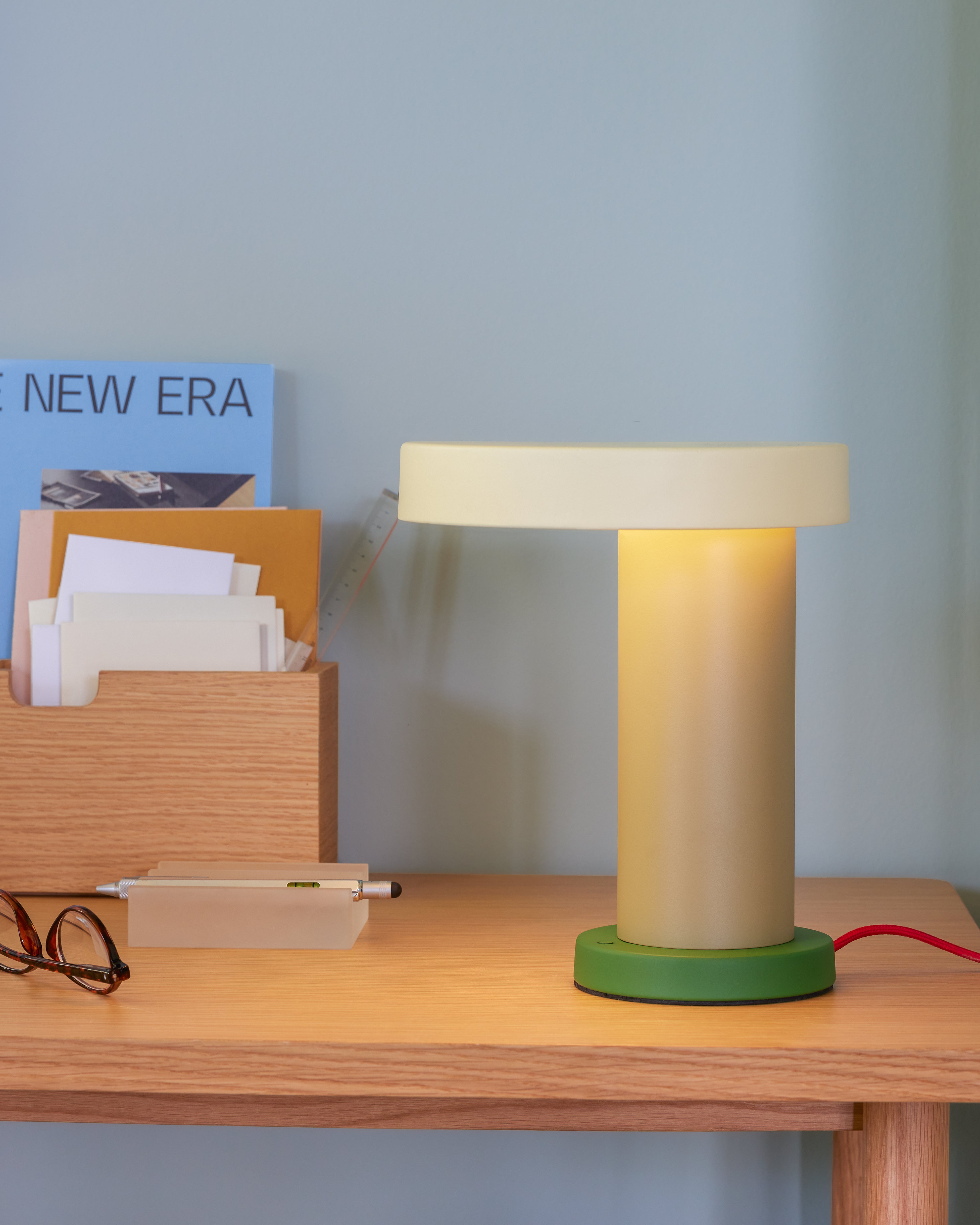 Magic Bordlampe Grøn/Olivengrøn - ø20x h25cm, LED