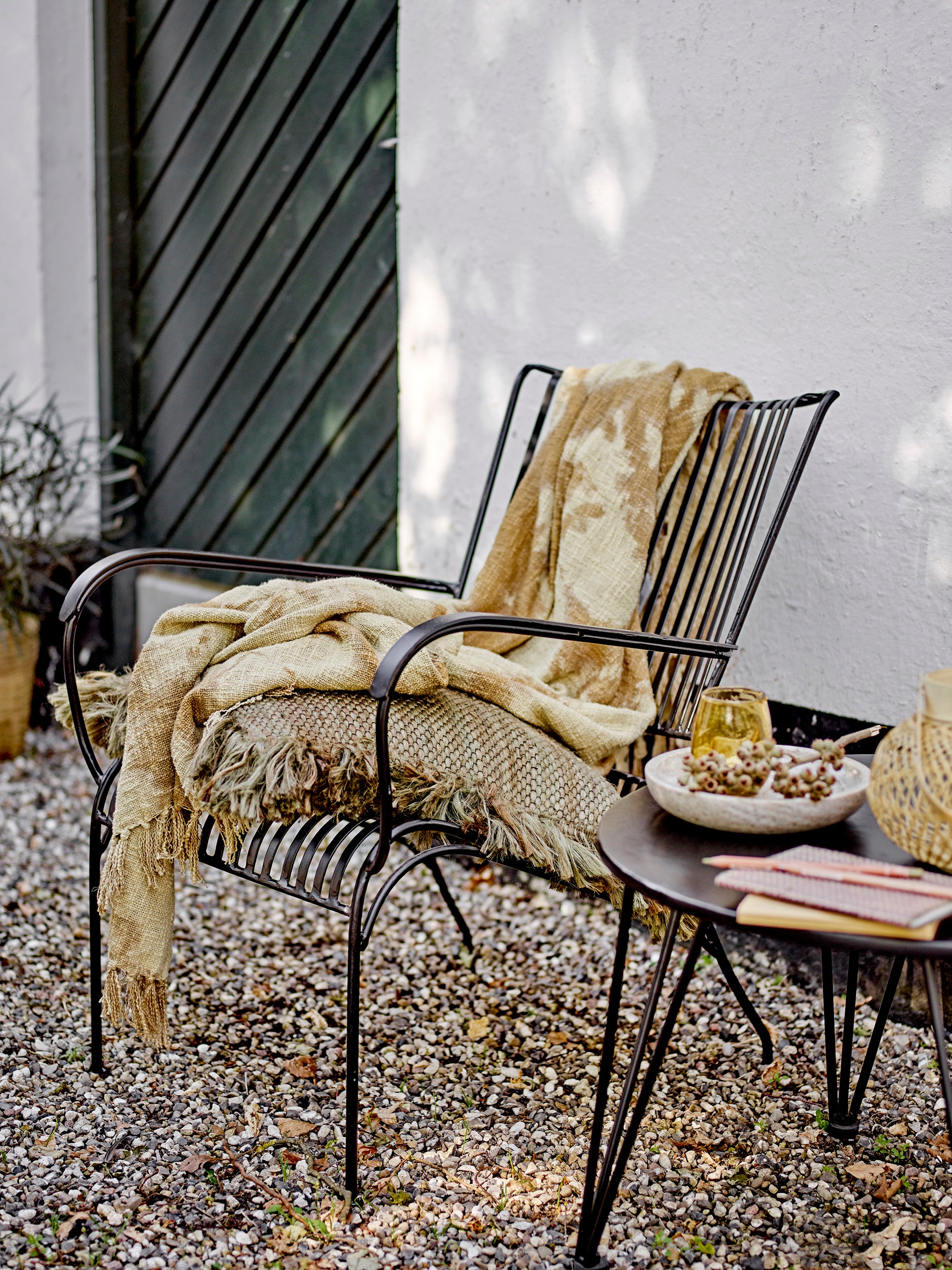 Henrike Fyrfadsstage, Brun, Glas - BLOOMINGVILLE - DesignGaragen.dk