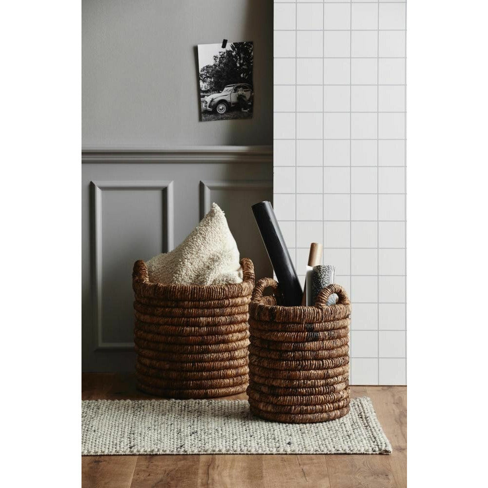 Nordal ABACA runde fletkurve - 2 stk - ø43 cm - natur