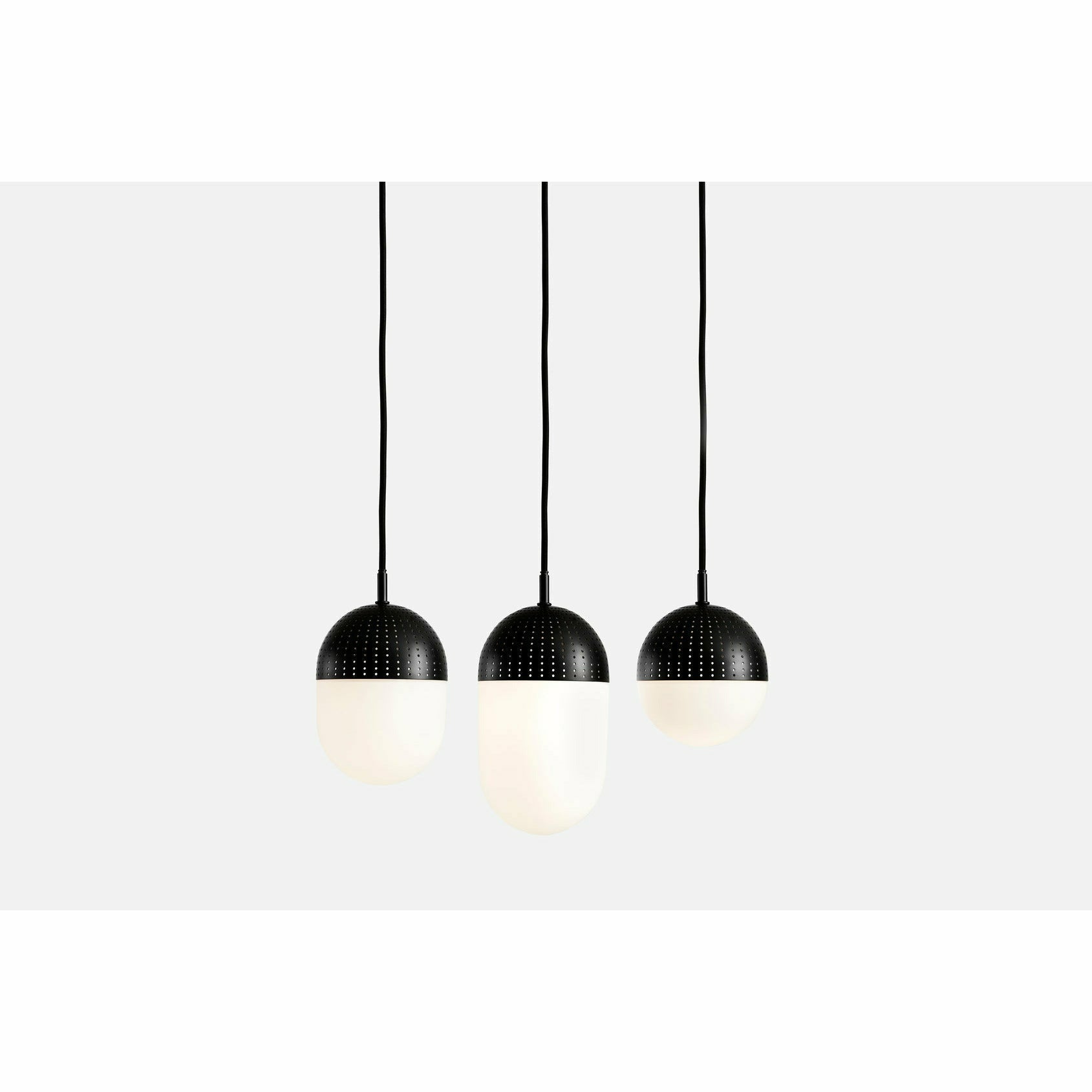 WOUD -  Dot pendant (Large) - Black