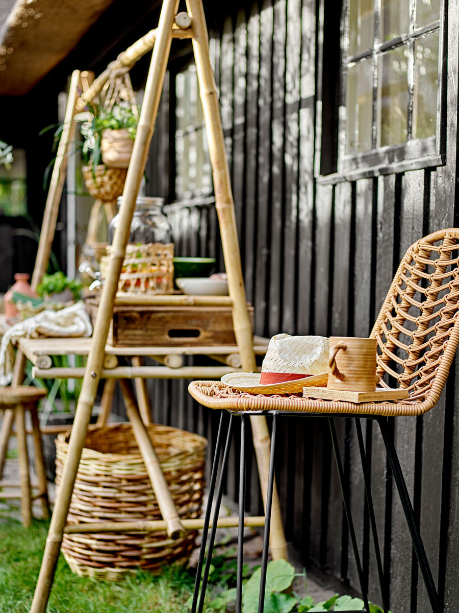 Bloomingville Vargas Barstol, Natur, Polyrattan