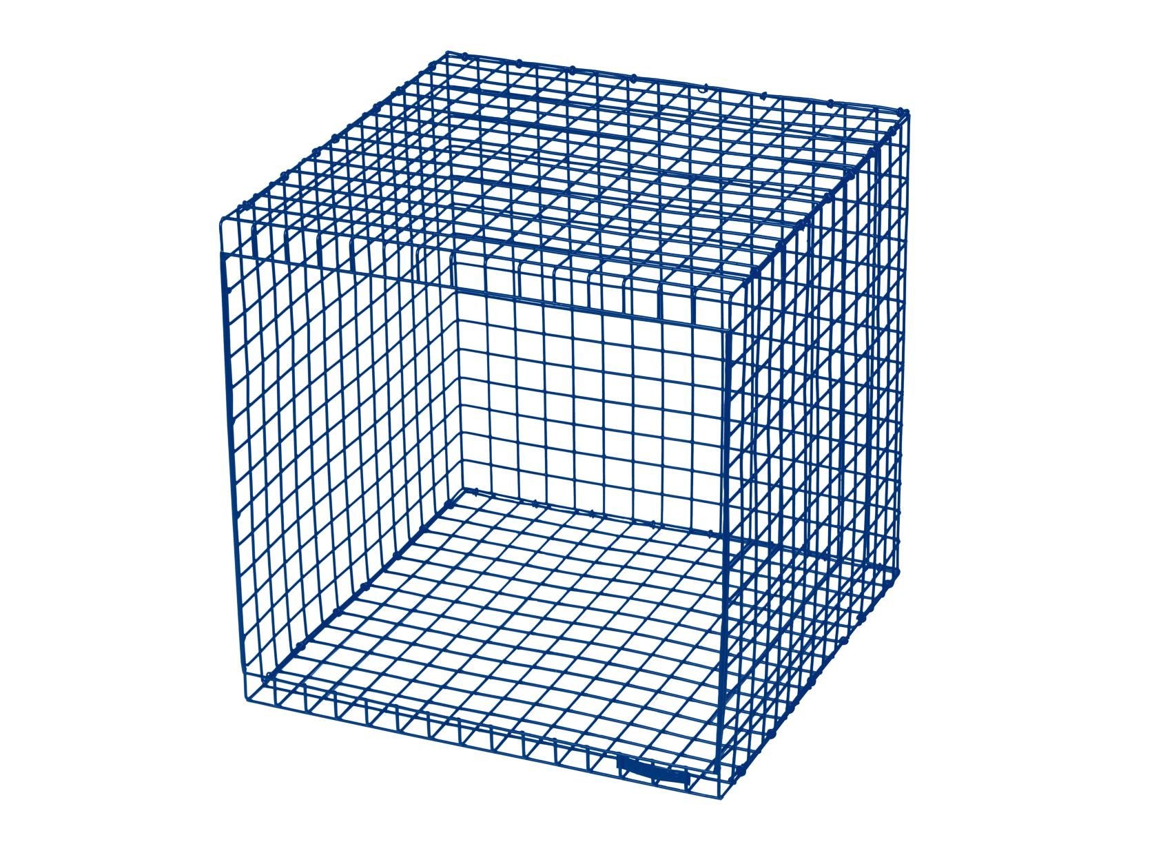 Kalager Design WIRE CUBIC, marineblå