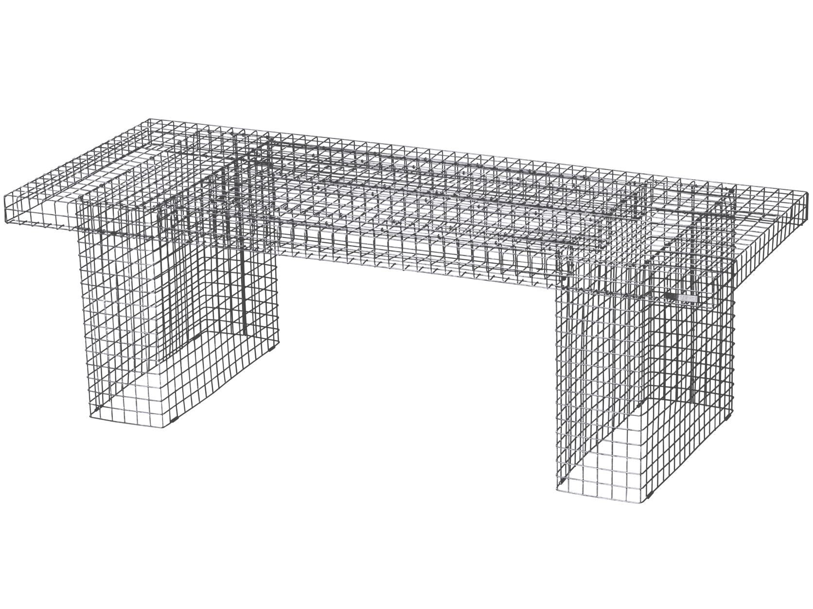 Kalager Design COFFEE TABLE, alu zink
