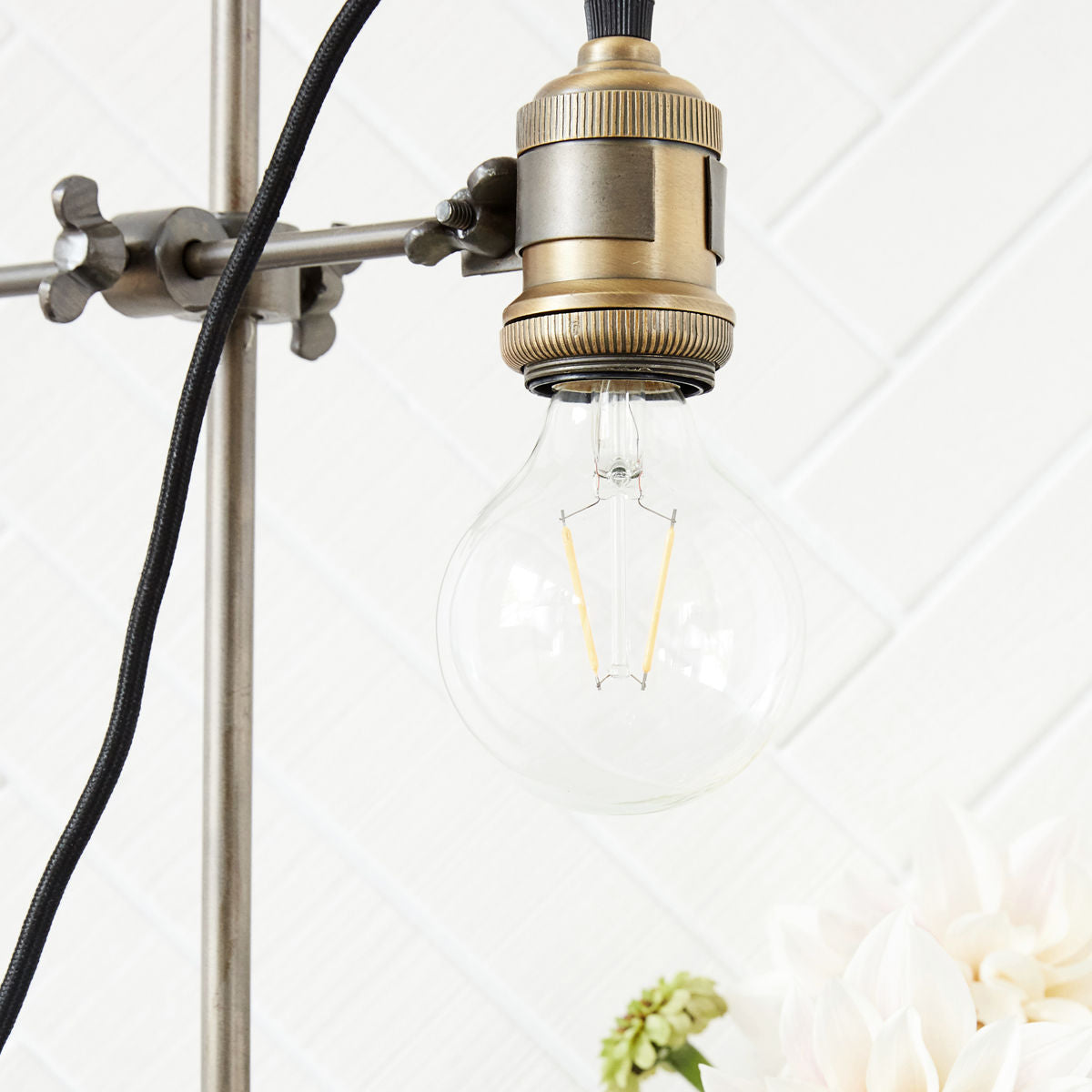 House Doctor - LED pære, Clear Decoration - l: 10 cm, dia: 8 cm