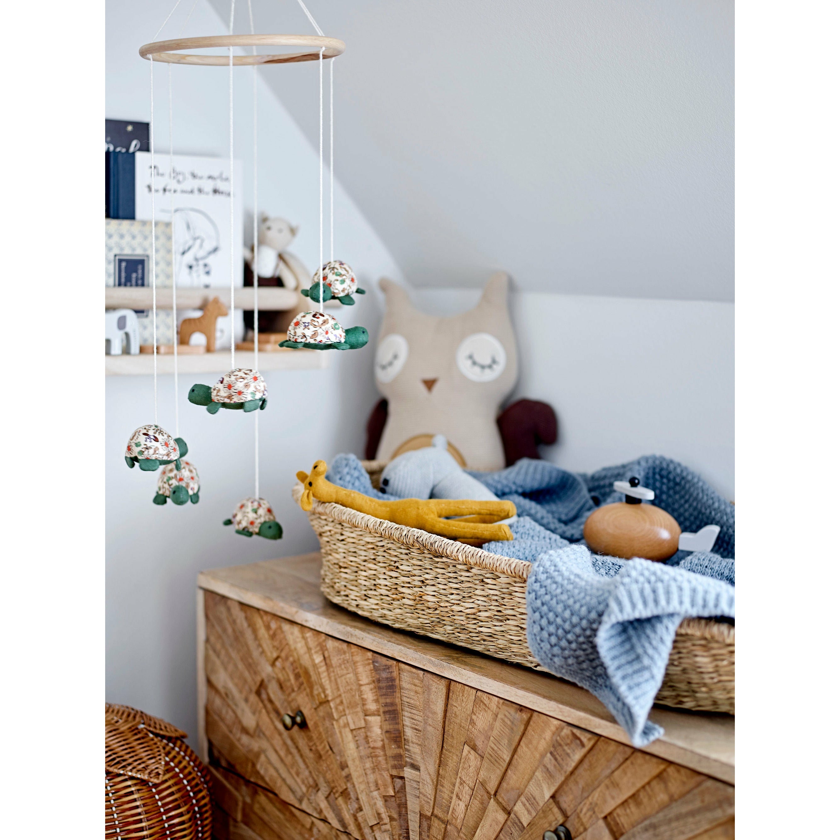 Bloomingville MINI Bloomingville MINI Hiep Soft Toy, Brun, Bomuld OEKO-TEX® - DesignGaragen.dk.
