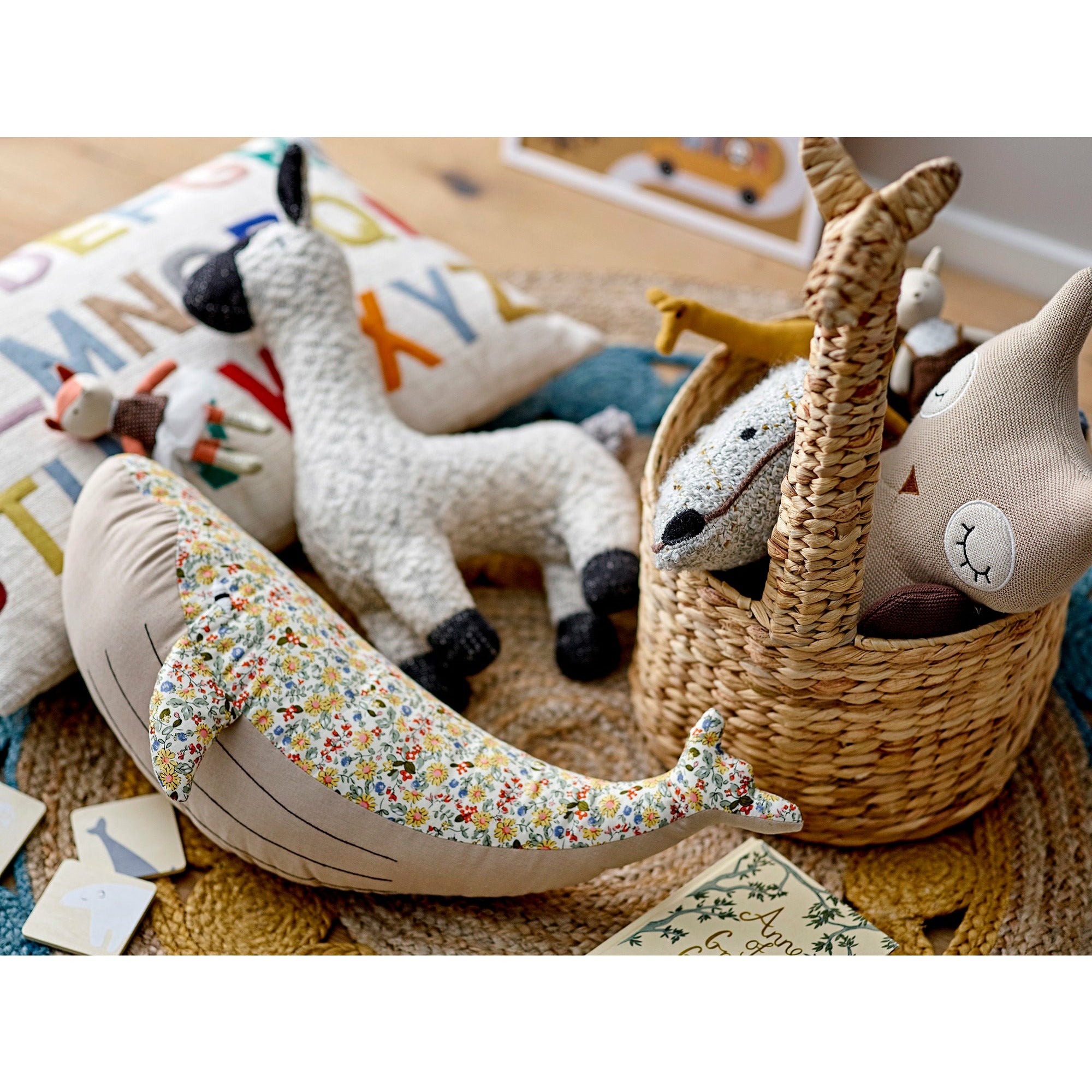 Bloomingville MINI Bloomingville MINI Hiep Soft Toy, Brun, Bomuld OEKO-TEX® - DesignGaragen.dk.