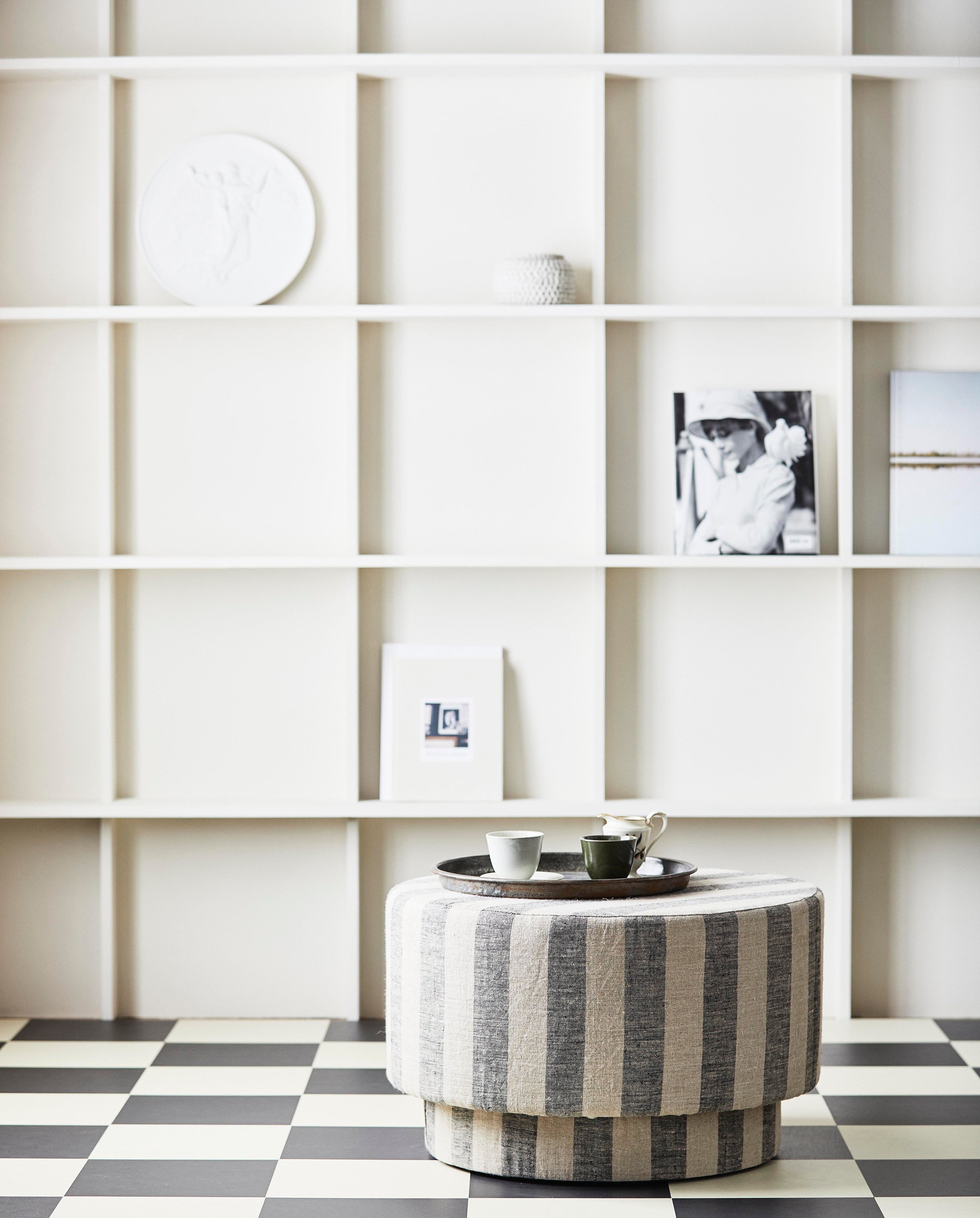 LADOGA puf - beige/grå