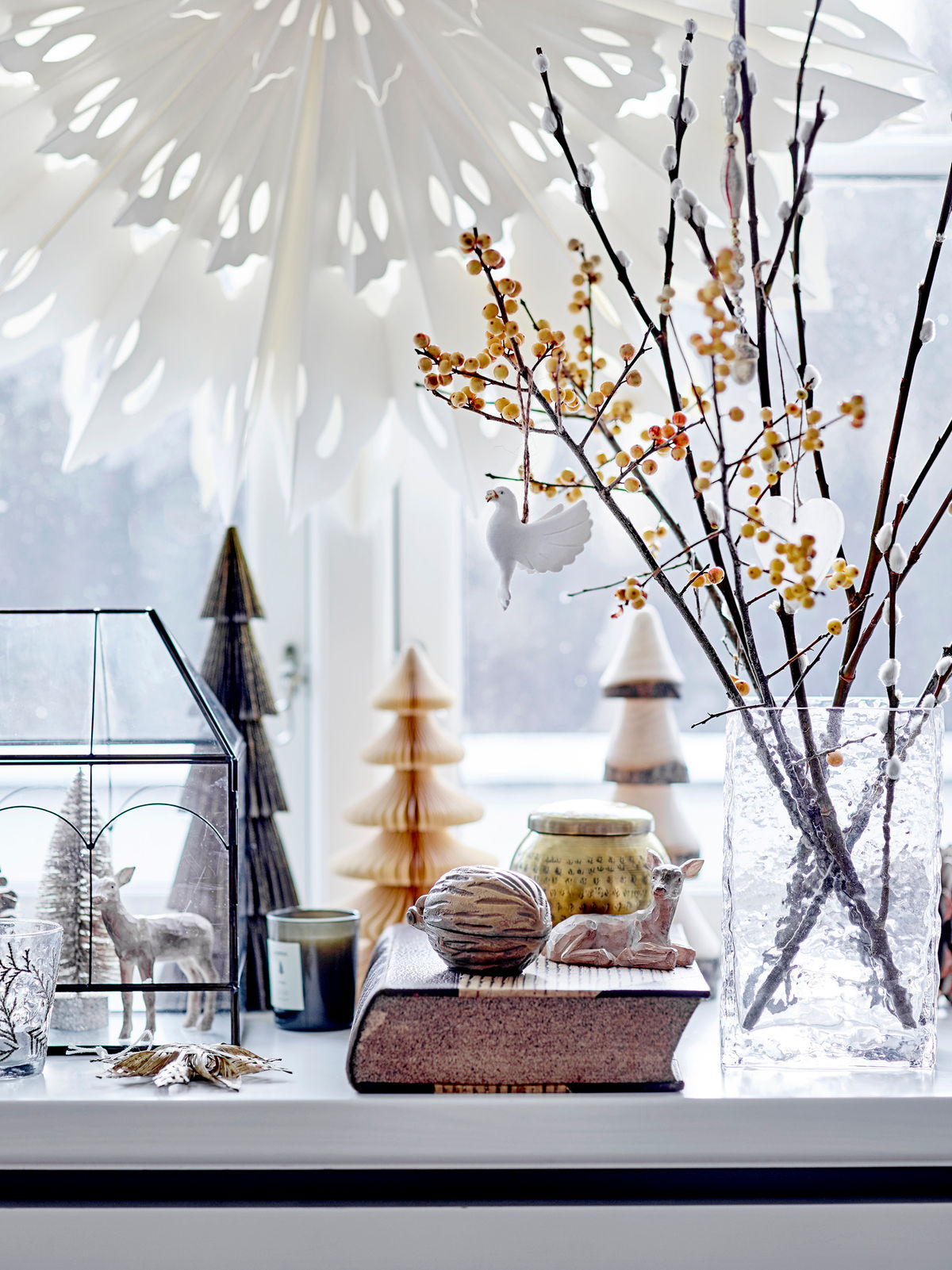 Bloomingville Tuan Rensdyr, Brun, Polyresin