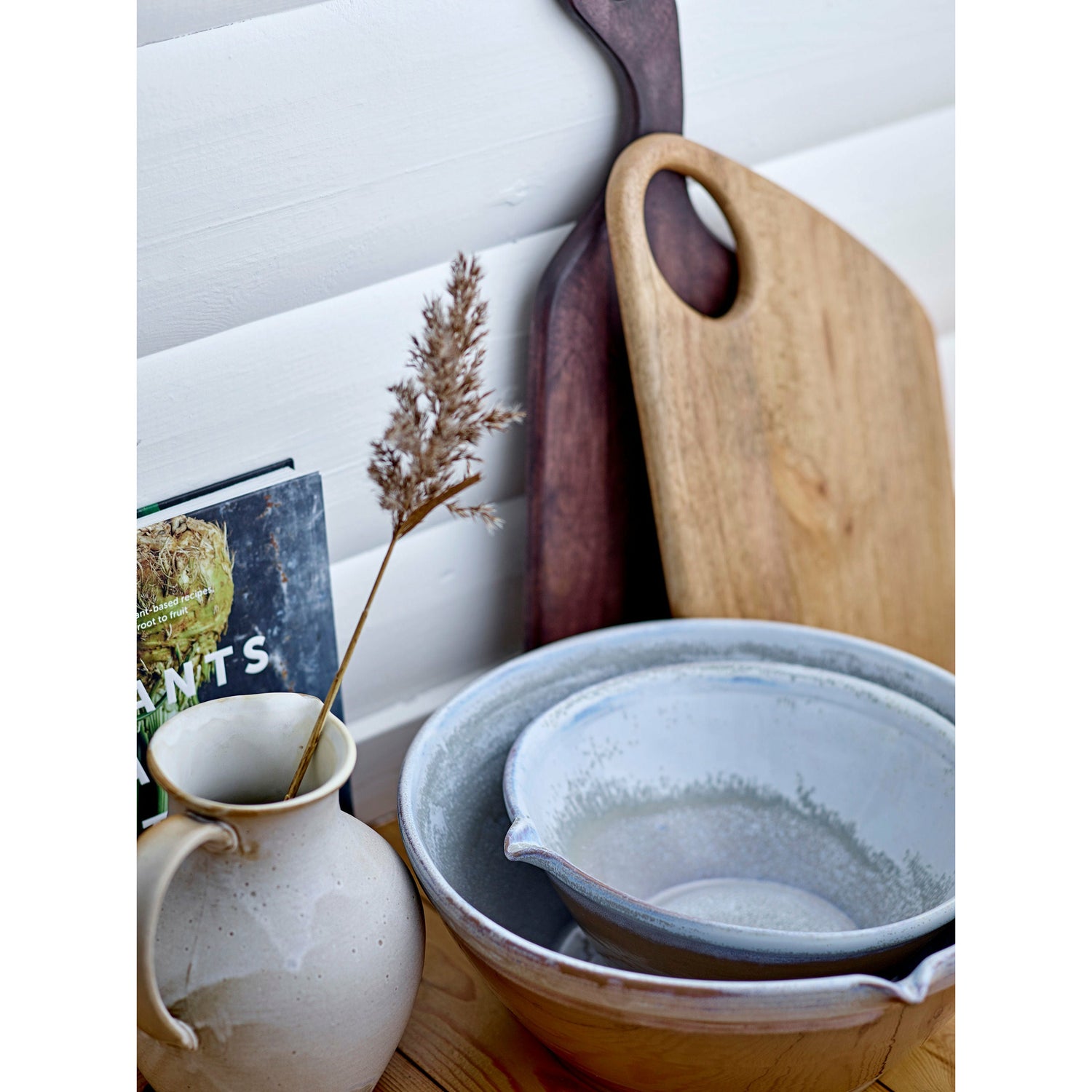 Bloomingville Evora Bageskål, Natur, Stentøj - Bloomingville - DesignGaragen.dk