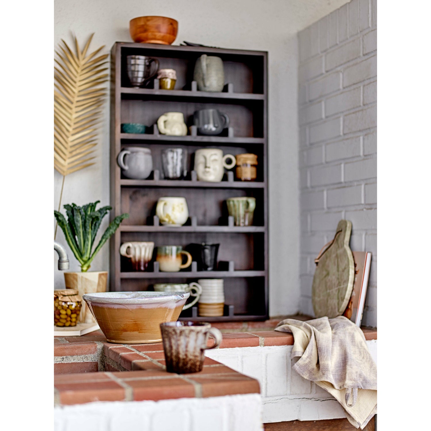 Bloomingville Evora Bageskål, Natur, Stentøj - Bloomingville - DesignGaragen.dk