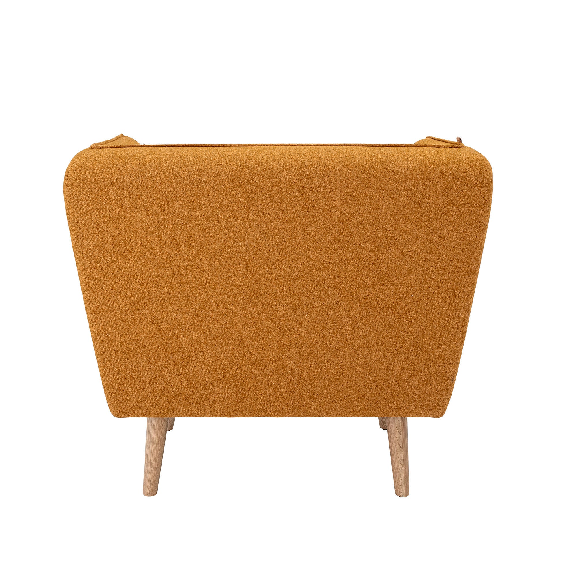 Bloomingville Bloomingville Elliot Lounge Stol, Orange, Polyester - DesignGaragen.dk.