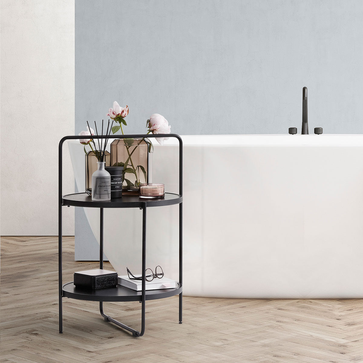 Tray table - Ø46 cm - Black - Andersen Furniture - DesignGaragen.dk