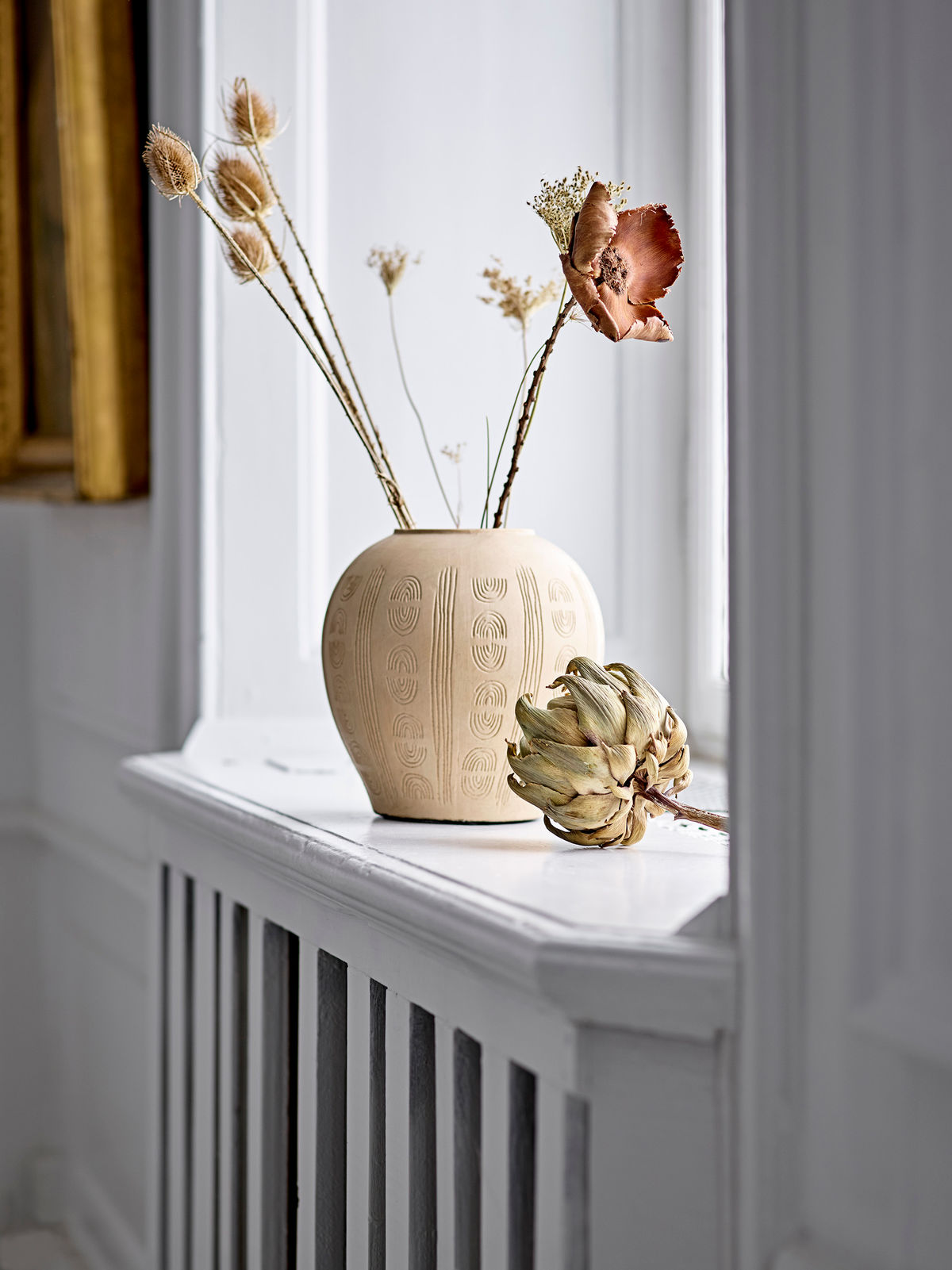 Bloomingville Taym Deko Vase, Natur, Terrakotta - Bloomingville - DesignGaragen.dk