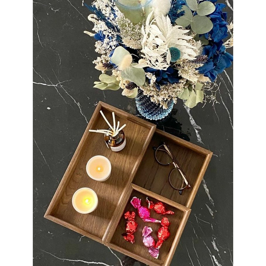 Langbo Small Stackable Tray - Natural Oiled Oak - Langbo - DesignGaragen.dk