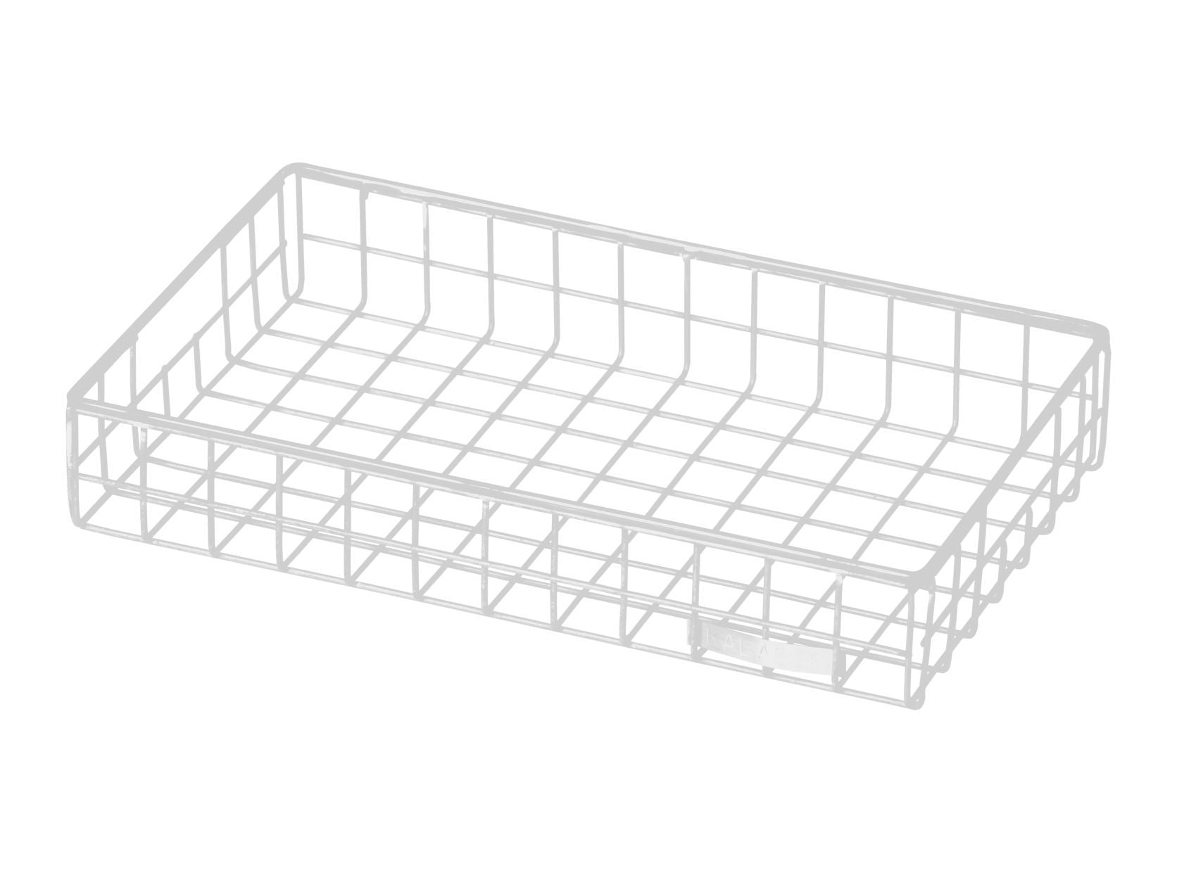 Kalager Design WIRE TRAY, Lille, Hvid