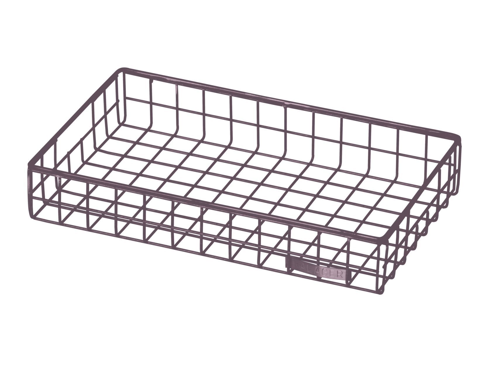 Kalager Design WIRE TRAY, Lille, Pastel violet