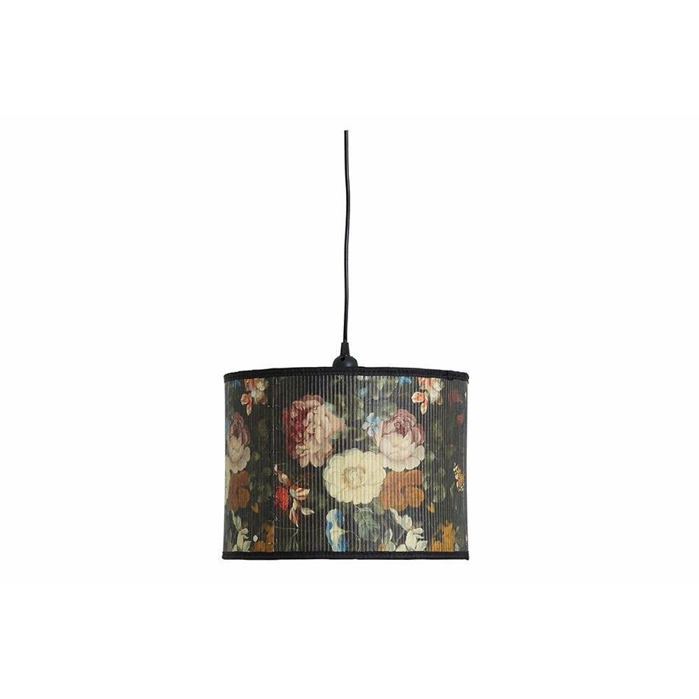 Nordal BAUBO pendel m/blomstermotiv - ø33 cm - div. farver