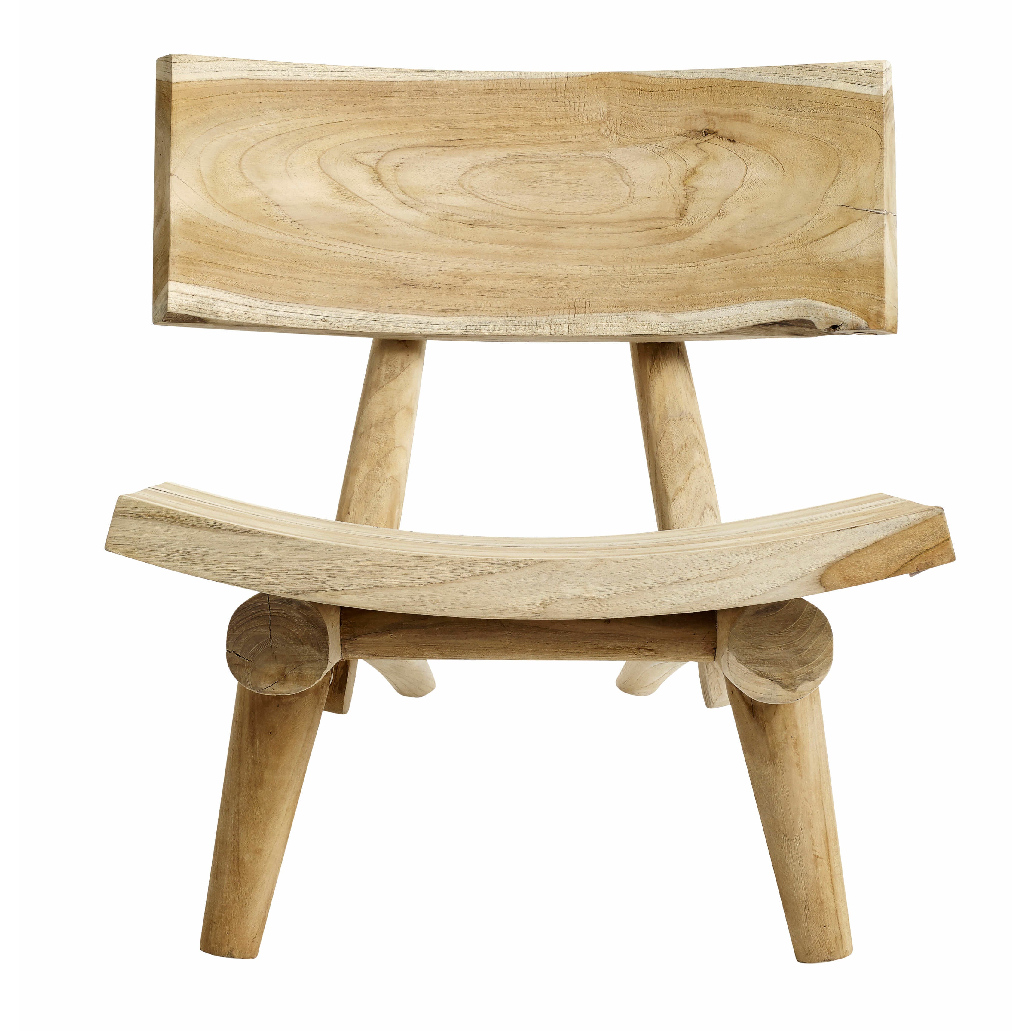 Muubs Stol Dakota - Natur - Teak træ - W: 68,5 H: 74,5 L: 96,5 cm - DesignGaragen.dk.