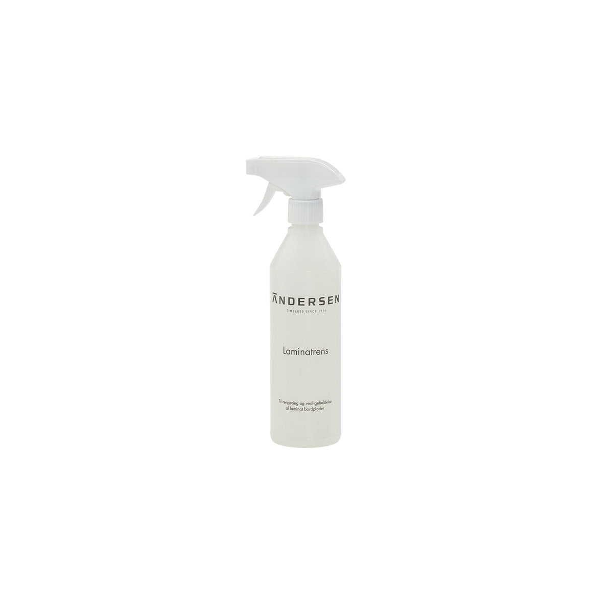 Andersen Furniture Laminatrens - 500 ml. i flaske med spraypumpe - DesignGaragen.dk.