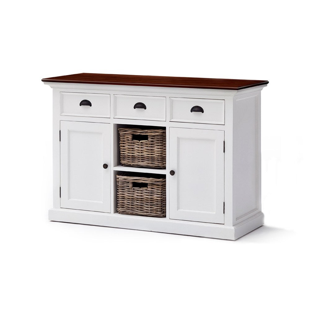 Halifax Accent Skænk med 2 kurveskuffer - NovaSolo - DesignGaragen.dk