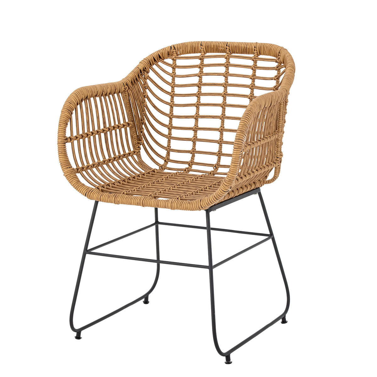 Bloomingville Collin Loungestol, Natur, Polyrattan