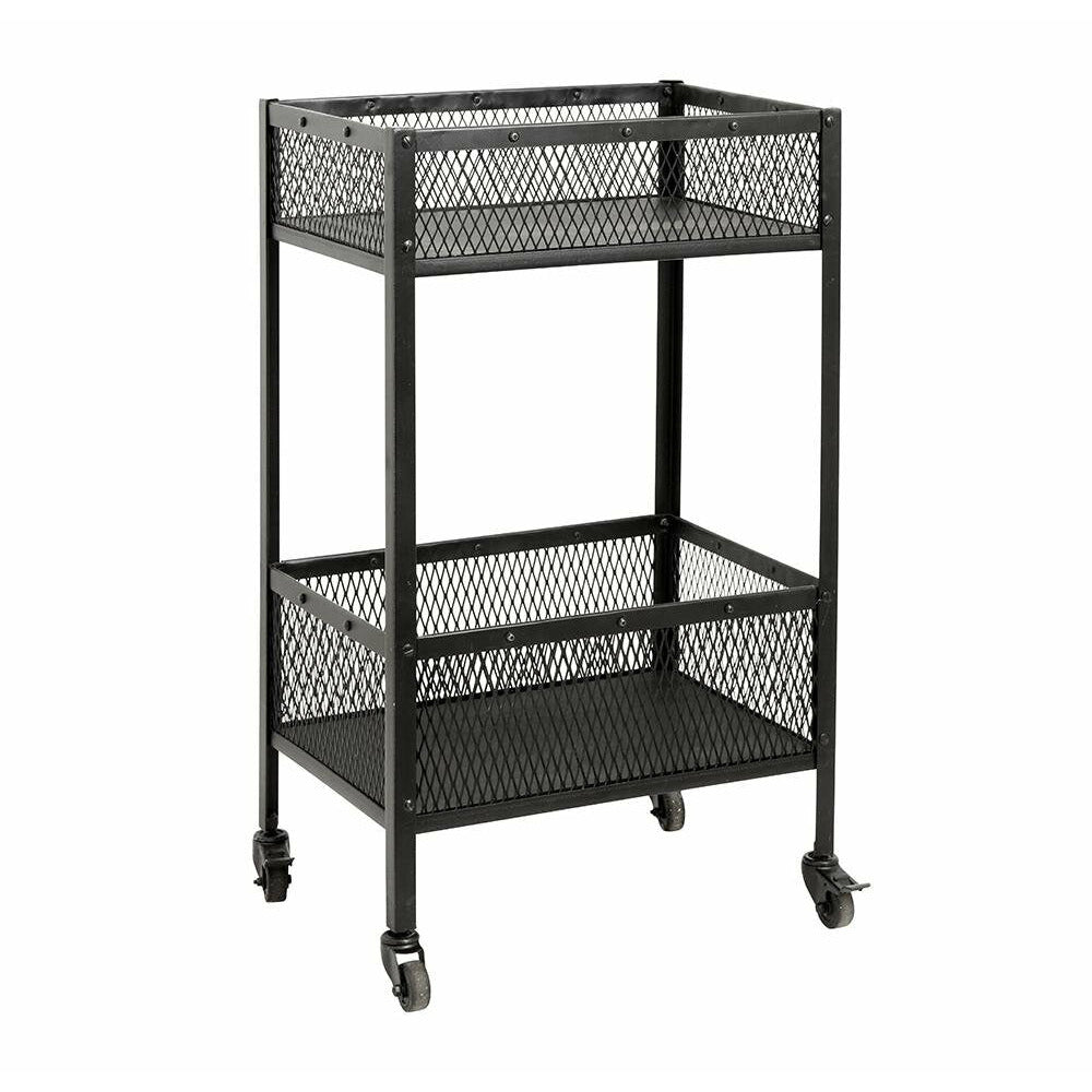 Nordal EASY rullebord i jern - 54x38 cm - sort