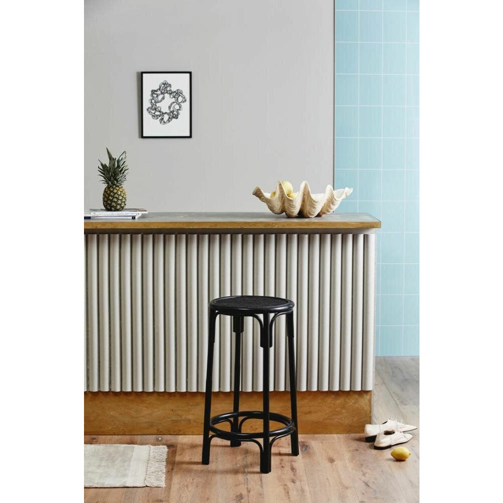 Nordal NEN barstol i rattan - h72 cm - natur