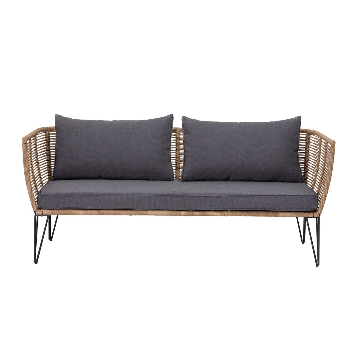 Bloomingville Mundo Sofa, Brun, Metal