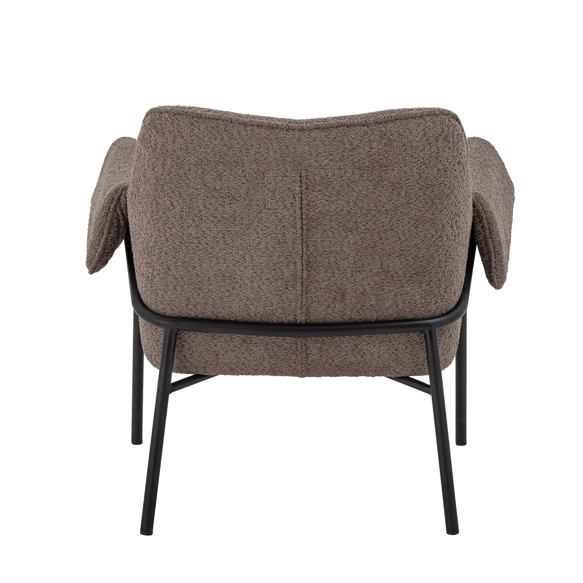 Bloomingville Fendi Lounge Stol, Brun, Polyester