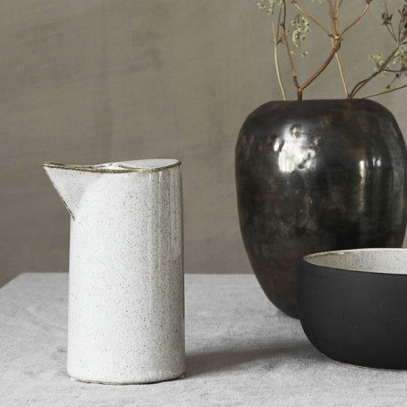 House Doctor - Kande / Mælkekande "Ivy" Sand dia: 7,8 cm, h: 14 cm