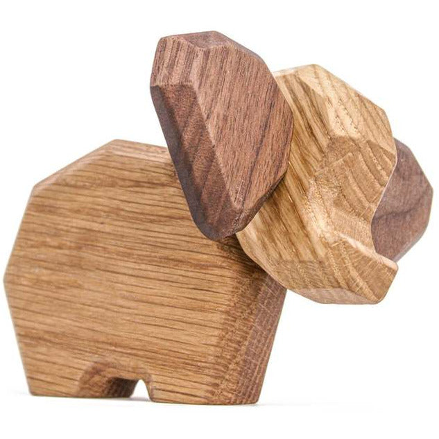 Den Lille Elefant (Egetræ) - FableWood - DesignGaragen.dk