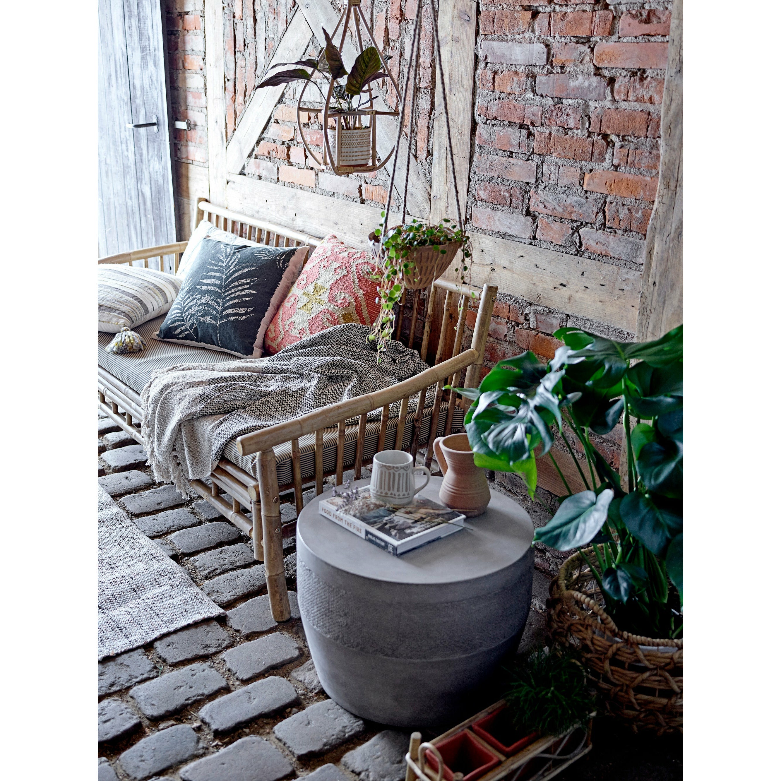 BLOOMINGVILLE Ira Urtepotteskjuler, Natur, Terrakotta - L39xH19xW14,5 cm - DesignGaragen.dk.