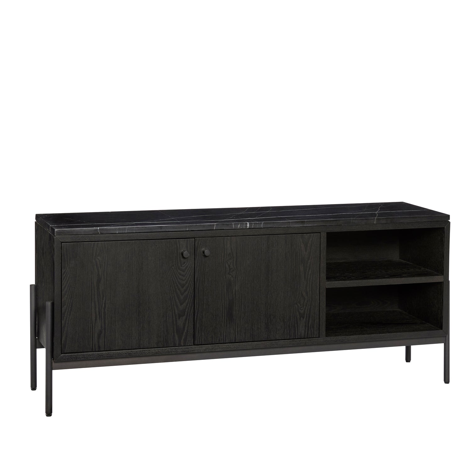 Nobu Skænk Sort - 120x35xh51cm