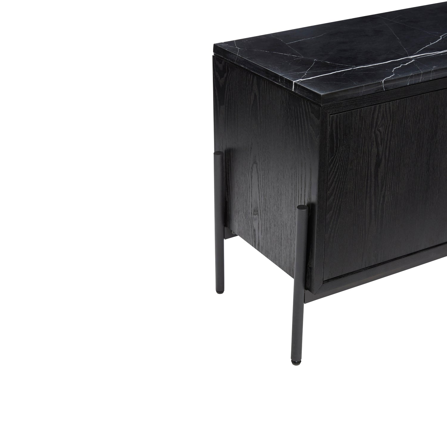 Nobu Skænk Sort - 120x35xh51cm