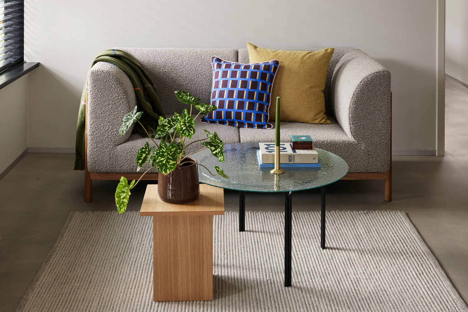 Orbit Sofabord Sort - ø80xh45cm