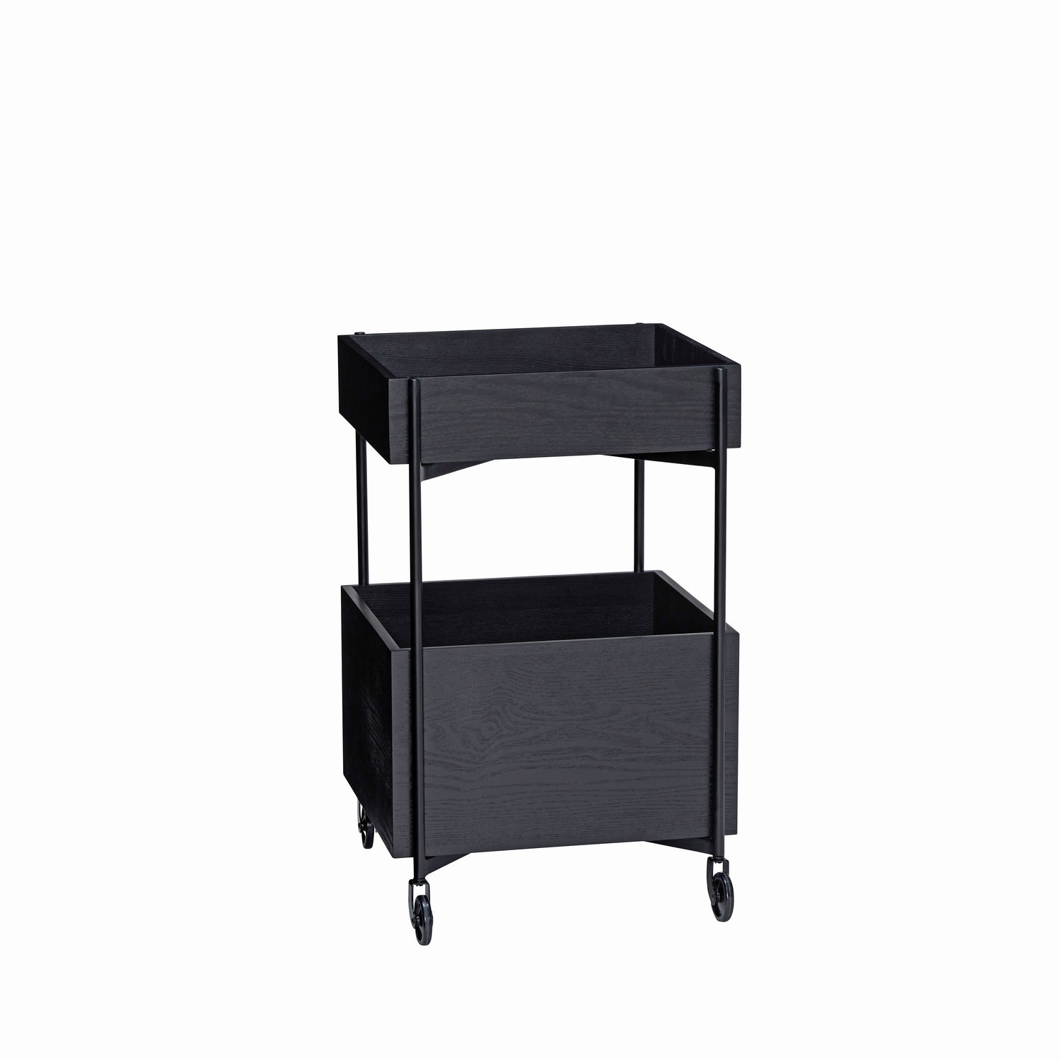 Fresh Rullebord Sort - 42x41xh68cm