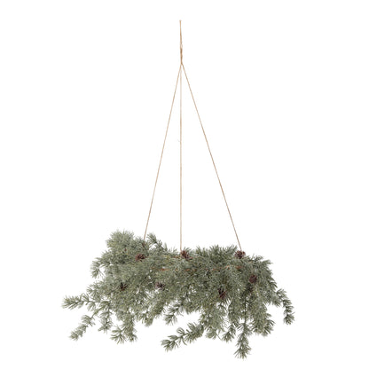 Bloomingville Cedar Krans, Grøn, Kunstige Blomster
