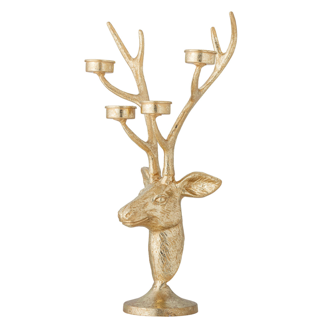 Bloomingville Kanei Fyrfadsstage, Guld, Metal