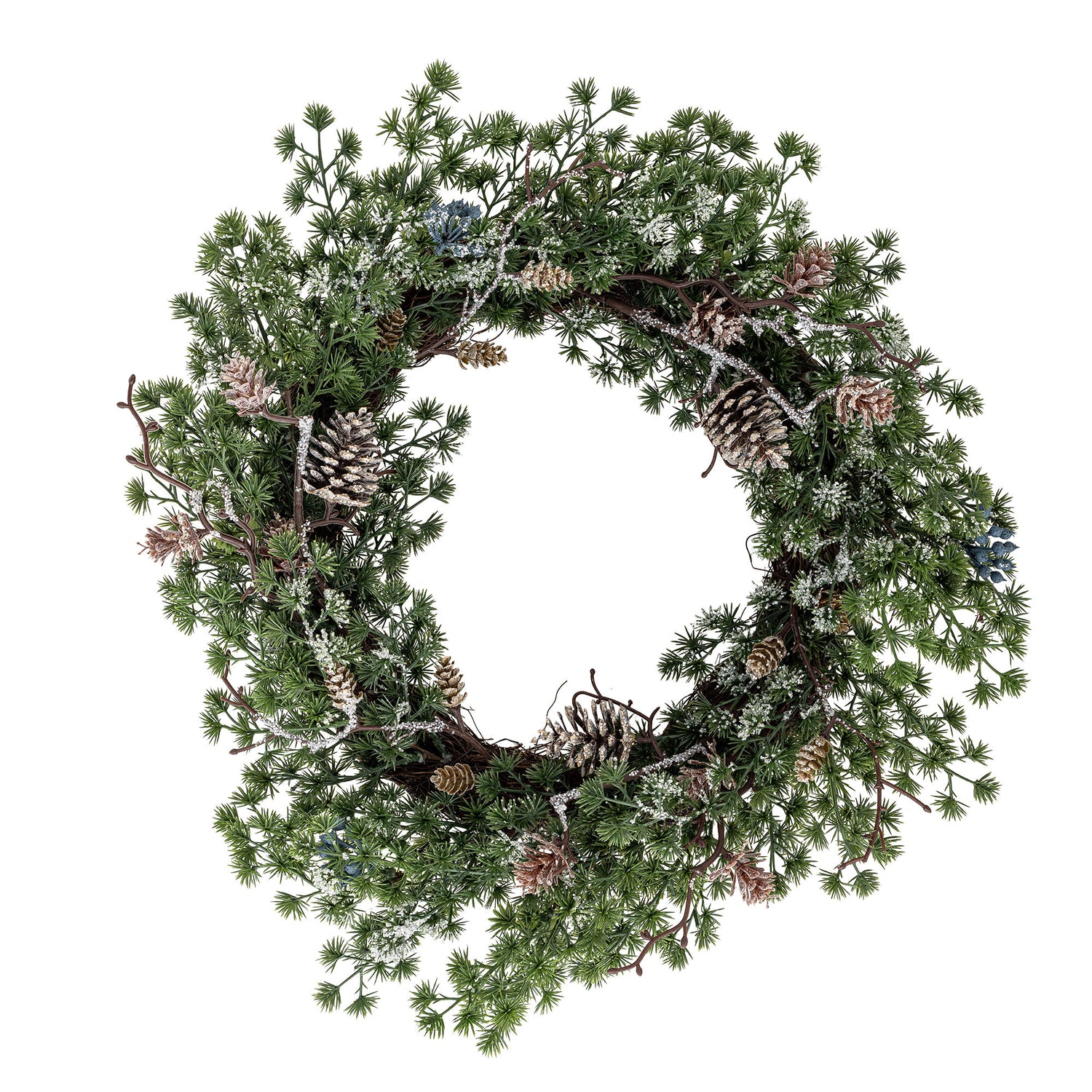 Bloomingville Cedar Krans, Grøn, Kunstige Blomster