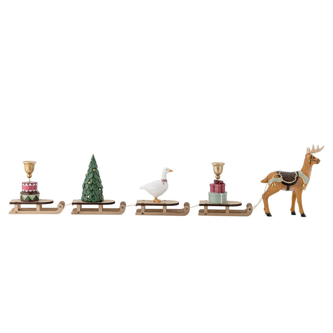 Bloomingville Dasher Deko, Grøn, Polyresin
