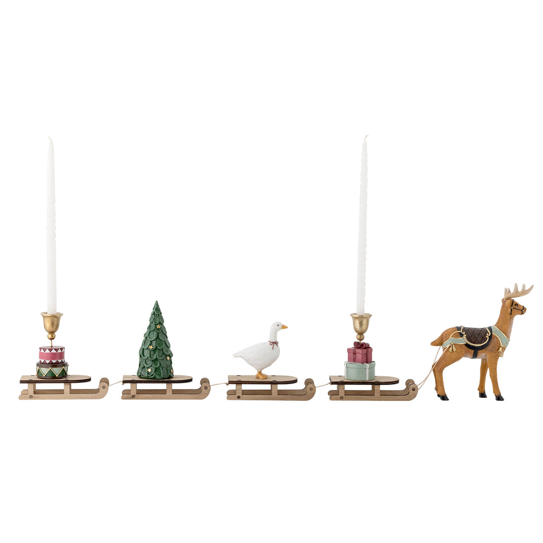 Bloomingville Dasher Deko, Grøn, Polyresin