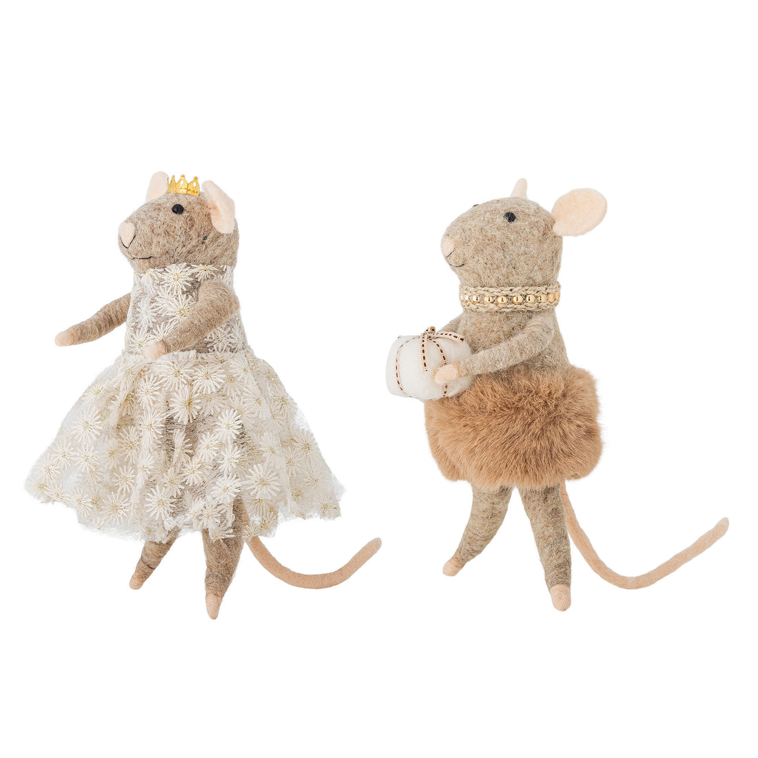 Bloomingville Peo Ornament, Brun, Uld