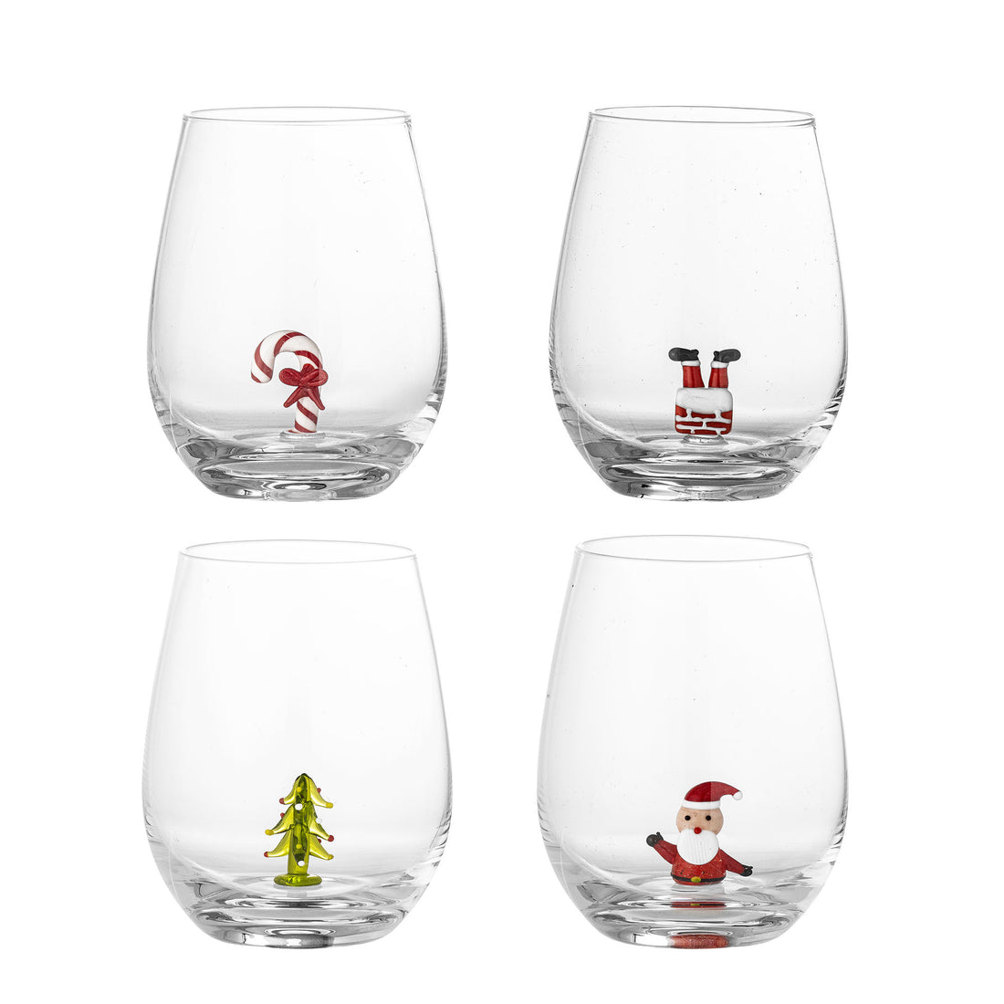 Bloomingville Misa Drikkeglas, Multipak, Klar, Glas