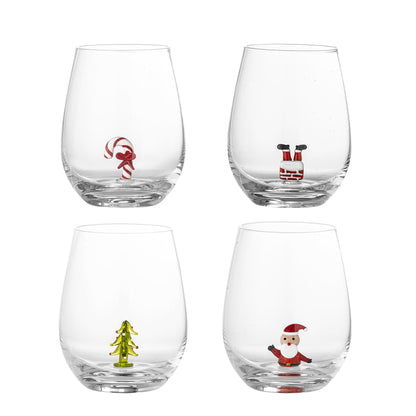 Bloomingville Misa Drikkeglas, Multipak, Klar, Glas