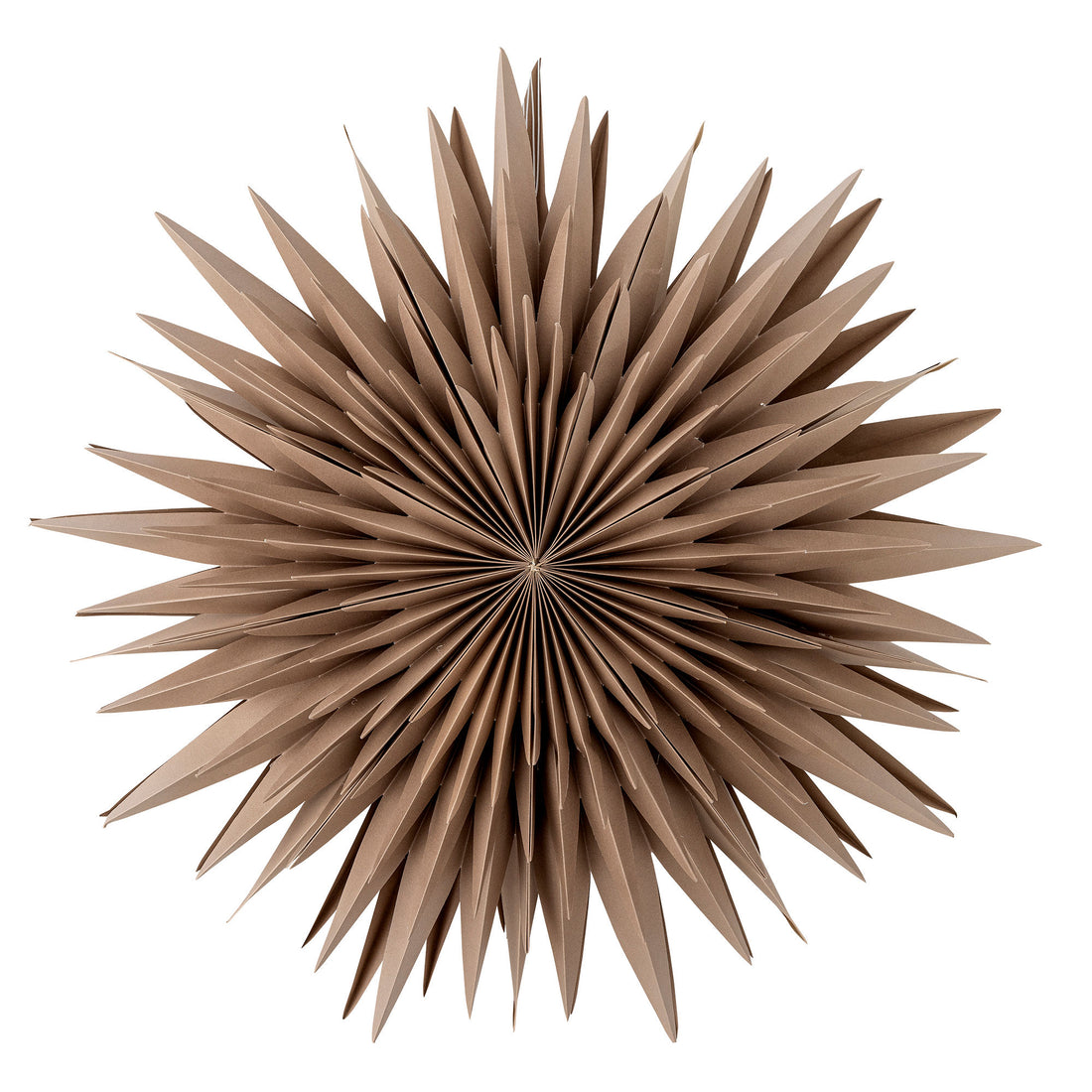 Bloomingville Elijas Stjerne m/lys, Brun, FSC® Mix, Papir
