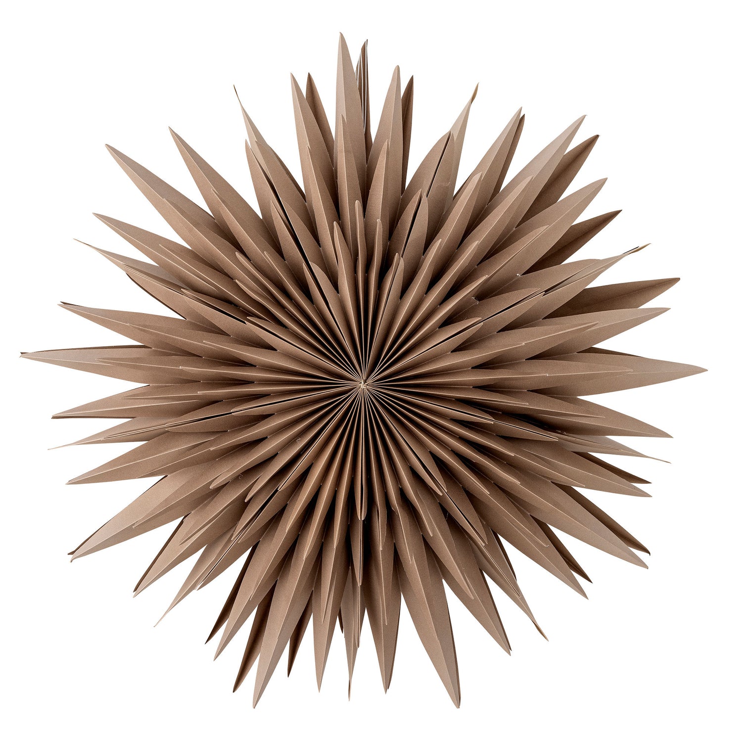 Bloomingville Elijas Stjerne m/lys, Brun, FSC® Mix, Papir