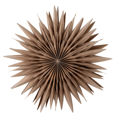 Bloomingville Elijas Stjerne m/lys, Brun, FSC® Mix, Papir