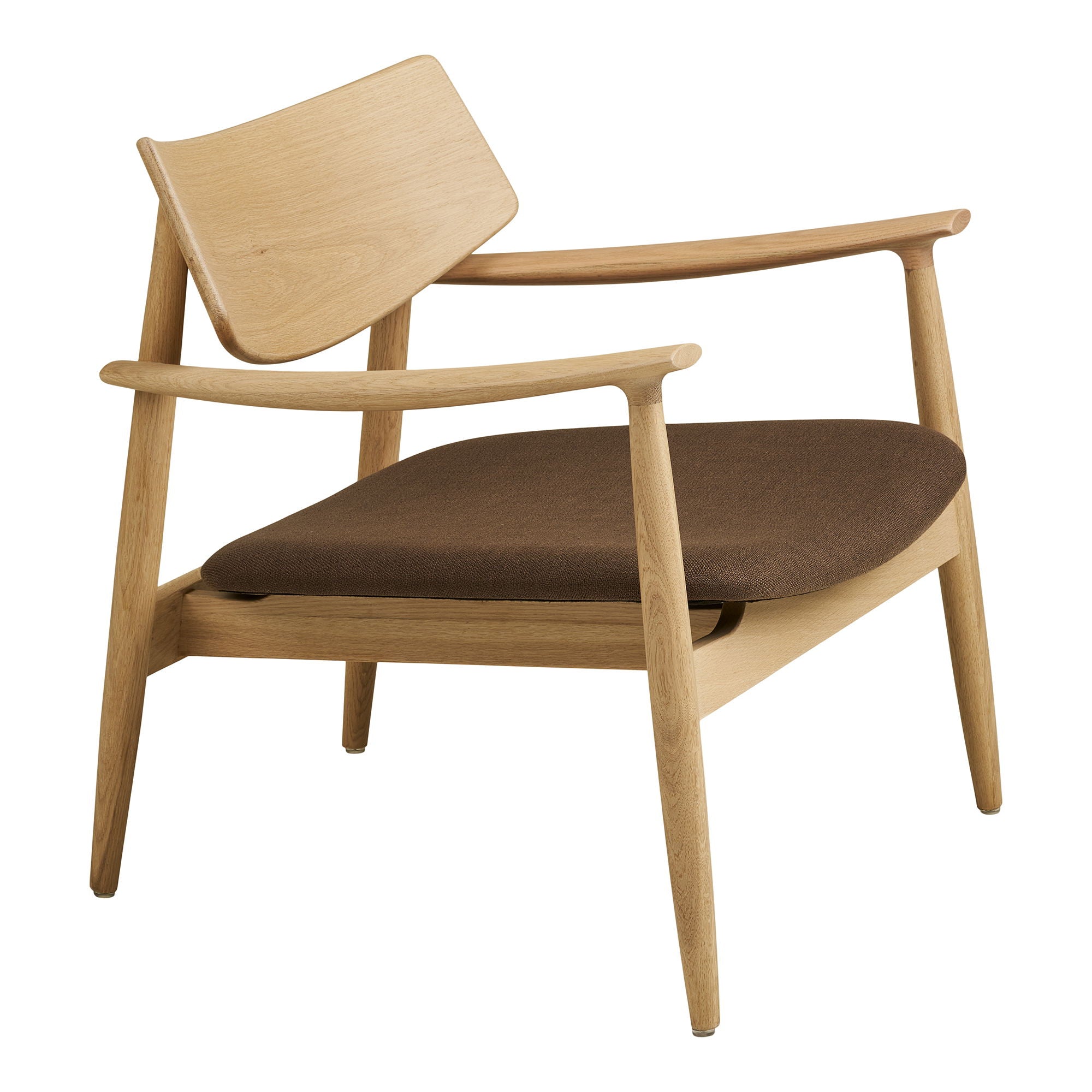 Olvera Loungestol - Loungestol, egetræ, natur/brun HN1084