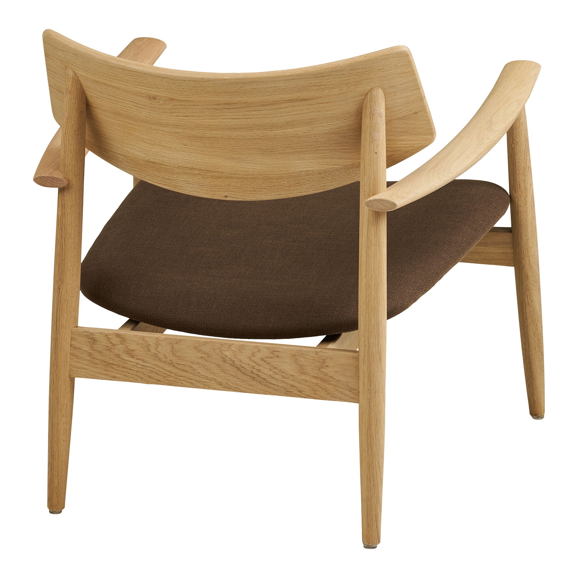 Olvera Loungestol - Loungestol, egetræ, natur/brun HN1084