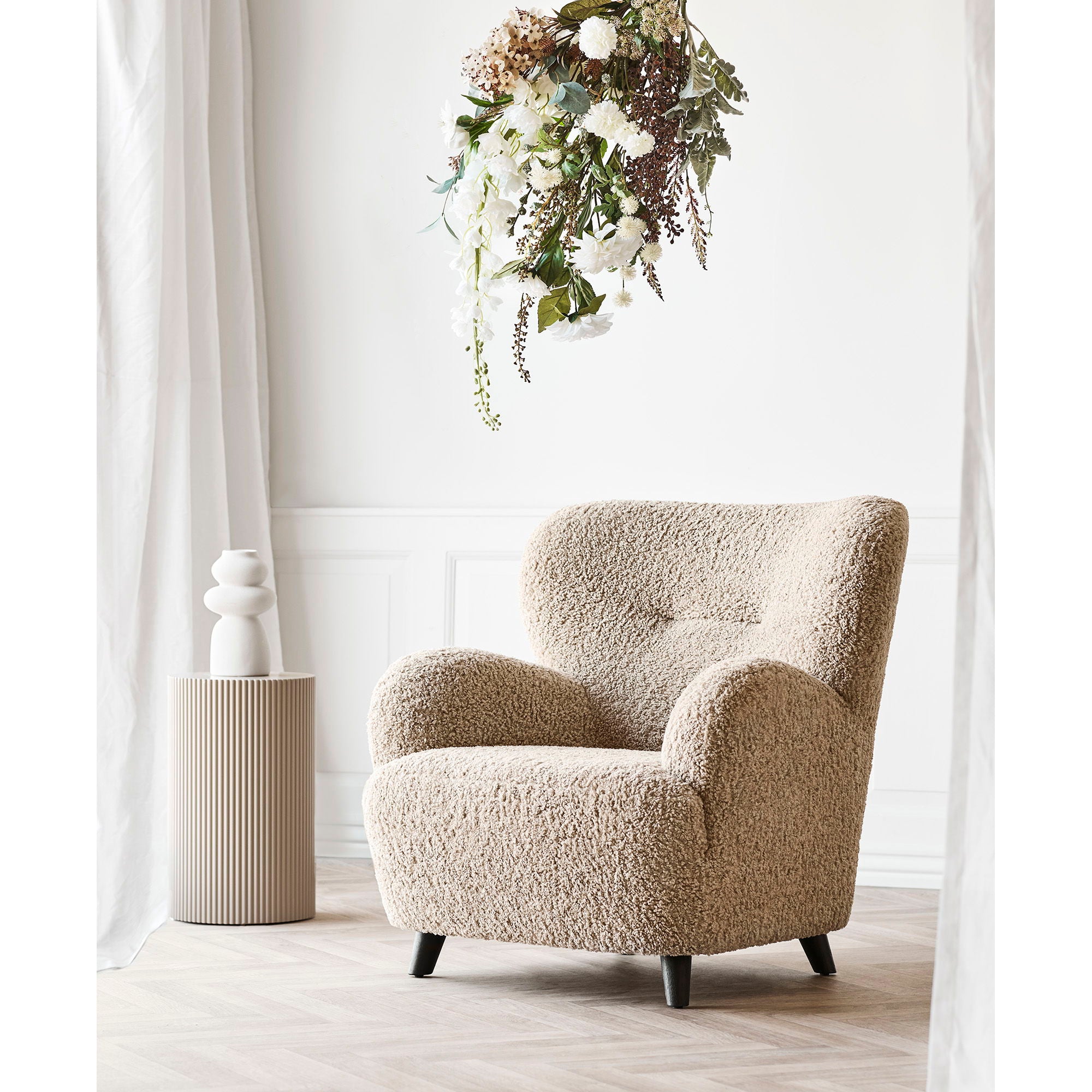 Lunaro Loungestol - Loungestol, lysebrun, HN1265
